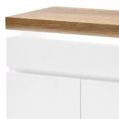 Fredriks Sideboard Namona II - Inkl. Beleuchtung - Eiche Dekor / Weiß -Buromobel Verkaufe 1000255074 220701 032 DETAILS P000000001000255074 1