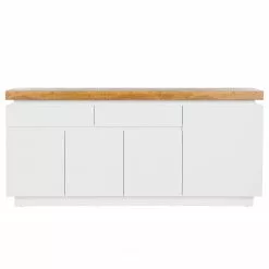 Fredriks Sideboard Namona II - Inkl. Beleuchtung - Eiche Dekor / Weiß -Buromobel Verkaufe 1000255074 220803 030 DETAILS P000000001000255074 1