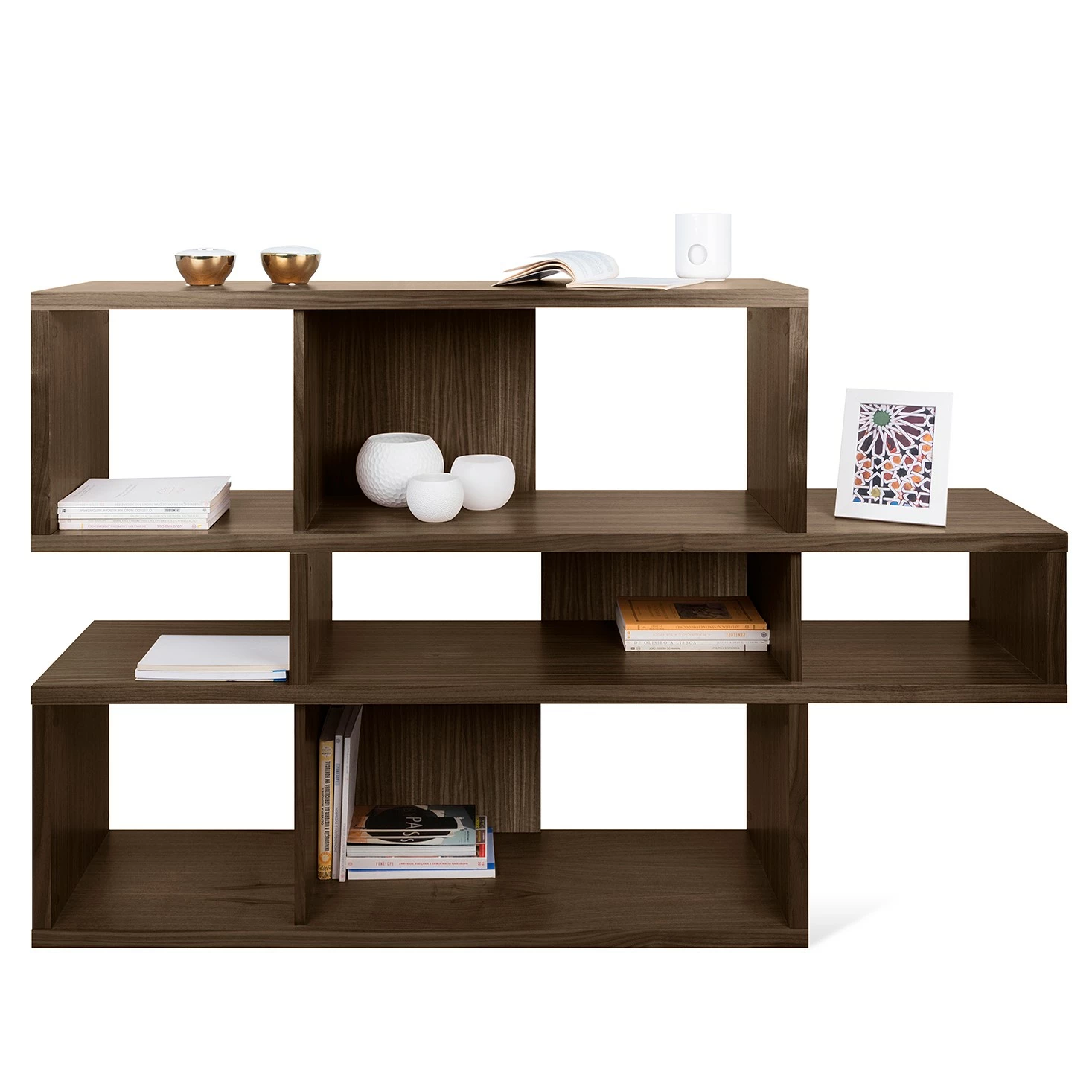 Temahome Regal London I - Walnuss 6 Temahome Regal London I - Walnuss – Bild 4