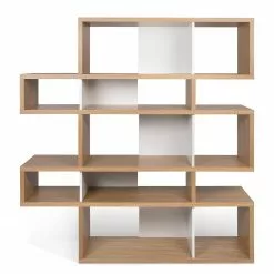 Temahome Regal London II - Eiche / Weiß -Buromobel Verkaufe 1000255255 210324 15033500300 DETAILS P000000001000255255