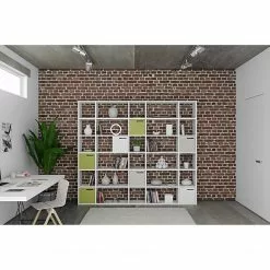 Temahome Regal Pombal III - Weiß -Buromobel Verkaufe 1000255980 210331 14464200095 MOOD DETAILS P000000001000255980 mood