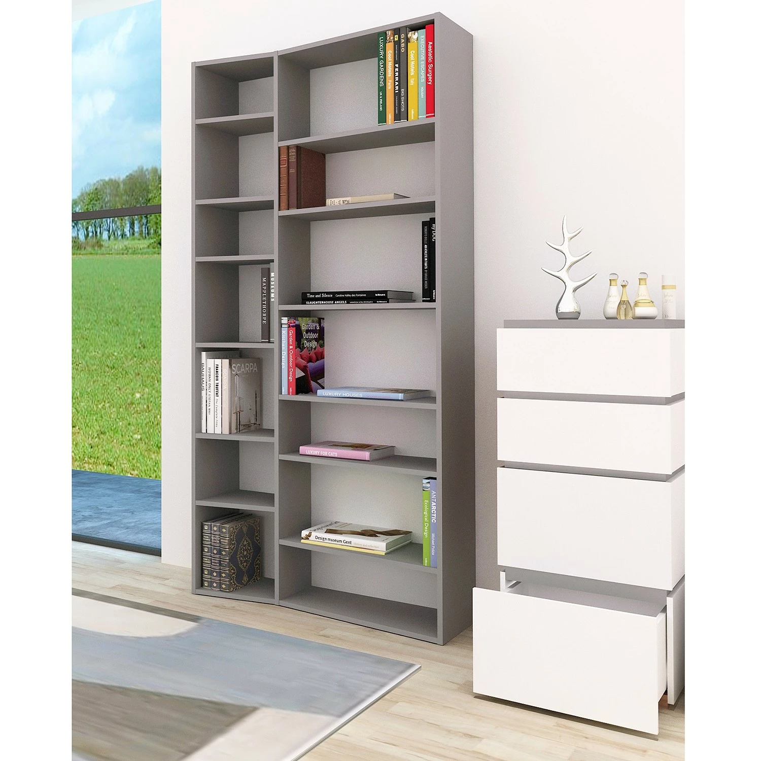 Temahome Regal Maze V - Sandgrau 4 Temahome Regal Maze V - Sandgrau – Bild 2