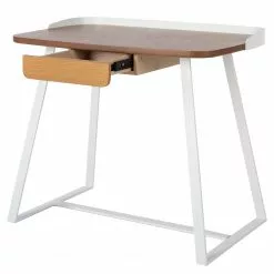 Fredriks Schreibtisch Azua - Eiche Dekor / Weiß -Buromobel Verkaufe 1000256391 220325 032 DETAILS P000000001000256391