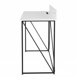 Tenzo Schreibtisch Tell II - Hochglanz Weiß / Schwarz -Buromobel Verkaufe 1000257174 210408 13275300009 DETAILS P000000001000257174