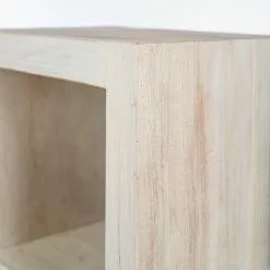 Wolf-Möbel Regal Maison - Akazie massiv - Akazie Stone / Antik Weiß -Buromobel Verkaufe 1000257242 220330 034 DETAILS P000000001000257242