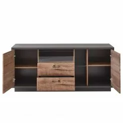 Red Living Sideboard Batey - Haveleiche Dekor / Graphit -Buromobel Verkaufe 1000257537 210429 08061600006 DETAILS P000000001000257537