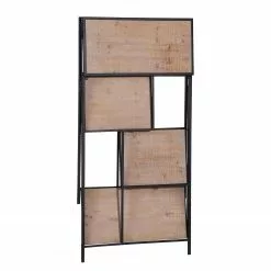 Red Living Regal Cap Cana III - Echtholzfurnier / Metall - Spießtanne / Schwarz -Buromobel Verkaufe 1000259766 210421 08210800036 DETAILS P000000001000259766