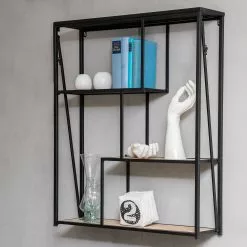 Red Living Regal Cap Cana III - Echtholzfurnier / Metall - Spießtanne / Schwarz -Buromobel Verkaufe 1000259766 210720 15345600004 MOOD DETAILS P000000001000259766 mood