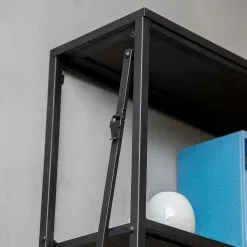 Red Living Regal Cap Cana III - Echtholzfurnier / Metall - Spießtanne / Schwarz -Buromobel Verkaufe 1000259766 210720 15345600006 DETAILS P000000001000259766