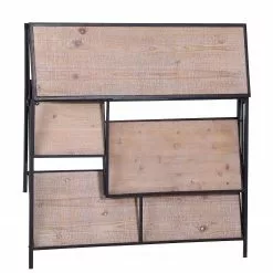 Red Living Regal Cap Cana I - Echtholzfurnier / Metall - Spießtanne / Schwarz -Buromobel Verkaufe 1000259772 210601 10150300012 DETAILS P000000001000259772