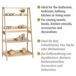 WENKO Standregal Edda - Eiche massiv 11 WENKO Standregal Edda - Eiche massiv -Buromobel Verkaufe 1000260942 210423 13340700128 DETAILS P000000001000260942