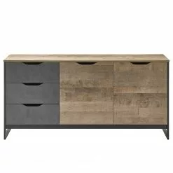 Red Living Sideboard Cocody II - Eiche Montana Dekor / Grau 10 Red Living Sideboard Cocody II - Eiche Montana Dekor / Grau -Buromobel Verkaufe 1000261326 210426 09140100053 DETAILS P000000001000261326