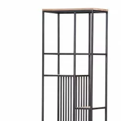 Red Living Regal Uulu IV - Akazie massiv / Metall - Akazie / Schwarz -Buromobel Verkaufe 1000261438 210430 11593900084 DETAILS P000000001000261438