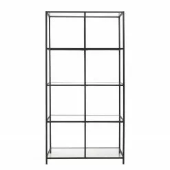 Loftscape Regal Varaville - Metall / Glas - Schwarz -Buromobel Verkaufe 1000261666 210423 13352300062 DETAILS P000000001000261666