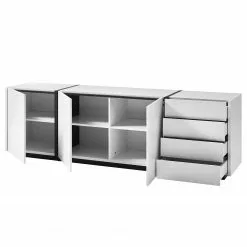 Loftscape Sideboard Muuga II - Weiß / Grau -Buromobel Verkaufe 1000261768 210422 07563200064 DETAILS P000000001000261768