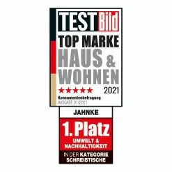 Jahnke Schreibtisch CLUB C 135 - Kerneiche Dekor / Weiß -Buromobel Verkaufe 1000261786 210701 16155100067 ICON DETAILS P000000001000261786 icon seal