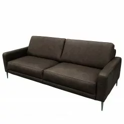Loftscape Sofa Suzette II (3-Sitzer) - Echtleder - Echtleder Arelia: Fango