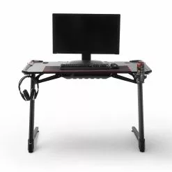 DXRacer Gaming Desk Master LED - Carbonoptik / Schwarz -Buromobel Verkaufe 1000264455 210521 07362500017 DETAILS P000000001000264455