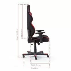 DXRacer Gaming Chair Racing R86 - Schwarz / Rot -Buromobel Verkaufe 1000264474 210521 07362600052 SKETCH DETAILS P000000001000264474 sketch