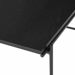 Mørteens Schreibtisch Migne - Eiche Schwarz - Schwarz -Buromobel Verkaufe 1000266027 220401 060 DETAILS P000000001000266027