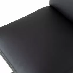 Fredriks Bürostuhl Abud - Kunstleder / Stahl - Schwarz 20 Fredriks Bürostuhl Abud - Kunstleder / Stahl - Schwarz -Buromobel Verkaufe 1000267826 220823 070 DETAILS P000000001000267826