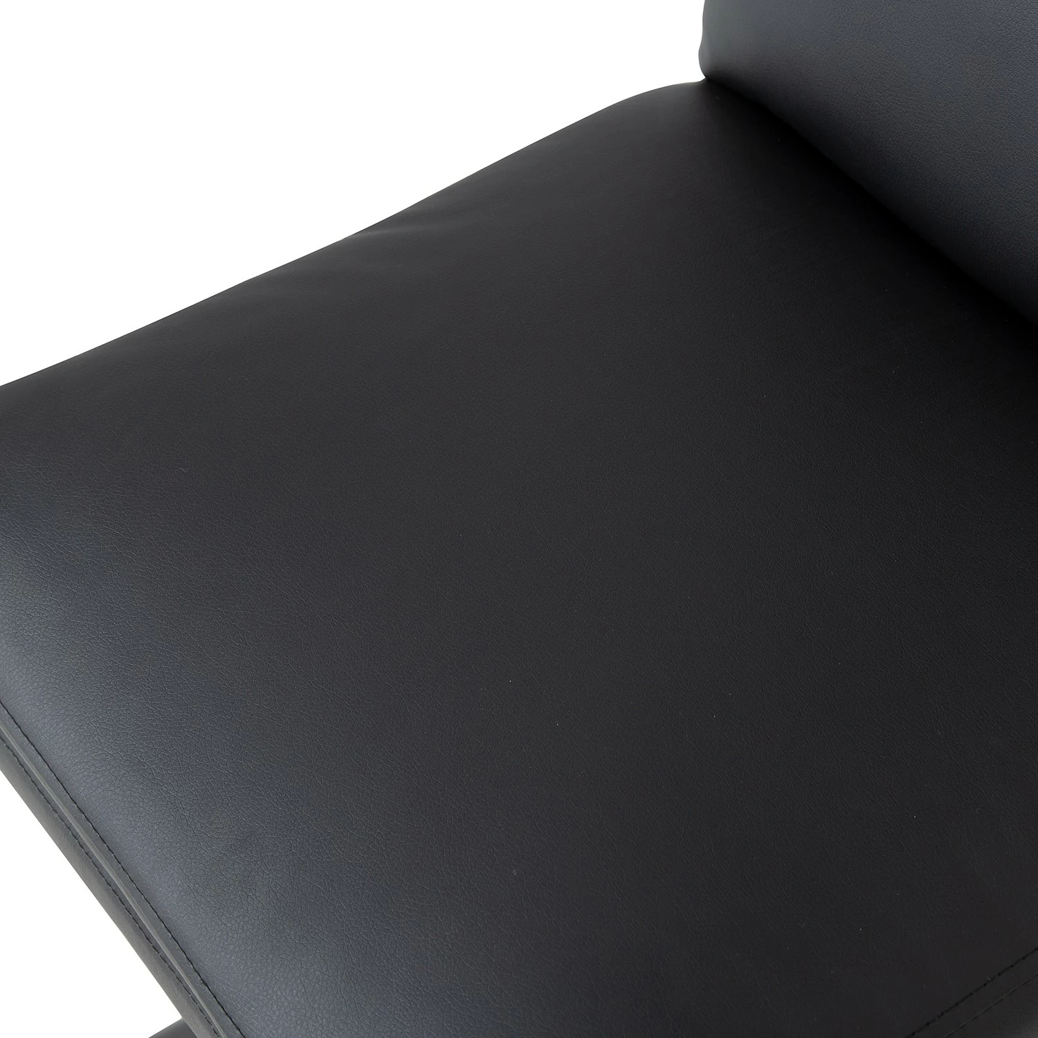 Fredriks Bürostuhl Abud - Kunstleder / Stahl - Schwarz 10 Fredriks Bürostuhl Abud - Kunstleder / Stahl - Schwarz – Bild 8