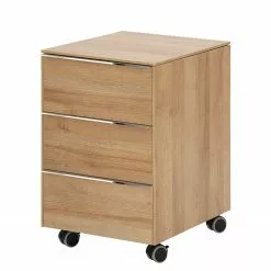 Maja Möbel Rollcontainer YOLO - Eiche Dekor / Chrom