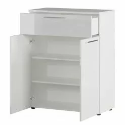 Germania Kommode Sunnyvale - Hochglanz Weiß / Matt Weiß -Buromobel Verkaufe 1000270199 210526 06260800016 DETAILS P000000001000270199