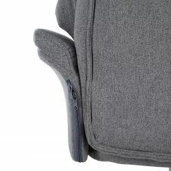 Furnitive Massagebürostuhl Barking - (mit Massagefunktion) - Flachgewebe / Metall - Grau / Schwarz -Buromobel Verkaufe 1000272622 220609 055 DETAILS P000000001000272622