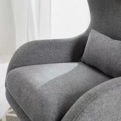 Furnitive Massagebürostuhl Barnard - (mit Massagefunktion) - Webstoff / Metall - Hellgrau / Chrom -Buromobel Verkaufe 1000272624 220629 023 MOOD DETAILS P000000001000272624 mood