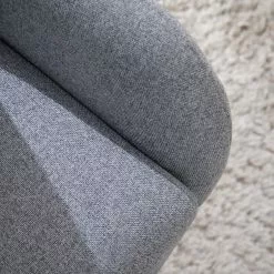 Furnitive Massagebürostuhl Barnard - (mit Massagefunktion) - Webstoff / Metall - Hellgrau / Chrom -Buromobel Verkaufe 1000272624 220823 032 DETAILS P000000001000272624