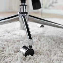 Furnitive Massagebürostuhl Barnard - (mit Massagefunktion) - Webstoff / Metall - Hellgrau / Chrom -Buromobel Verkaufe 1000272624 220823 033 DETAILS P000000001000272624