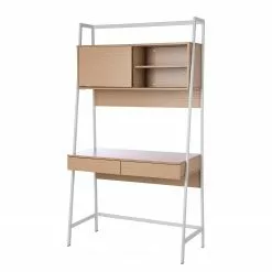 Loftscape Schreibtischregal Nova - Eiche Dekor / Weiß