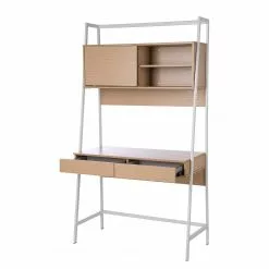 Loftscape Schreibtischregal Nova - Eiche Dekor / Weiß -Buromobel Verkaufe 1000272887 220406 030 DETAILS P000000001000272887