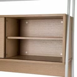 Loftscape Schreibtischregal Nova - Eiche Dekor / Weiß -Buromobel Verkaufe 1000272887 220406 110 DETAILS P000000001000272887