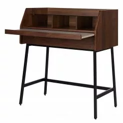 Loftscape Sekretär Noora - Walnuss / Schwarz -Buromobel Verkaufe 1000272893 220331 031 DETAILS P000000001000272893