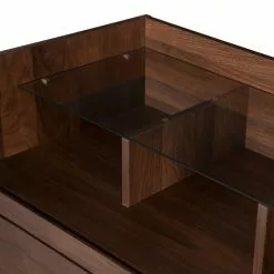 Loftscape Sekretär Noora - Walnuss / Schwarz -Buromobel Verkaufe 1000272893 220331 071 DETAILS P000000001000272893