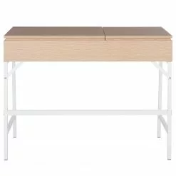 Loftscape Schreibtisch Neutra - (höhenverstellbar) - Eiche Dekor / Matt Weiß -Buromobel Verkaufe 1000272894 220329 036 DETAILS P000000001000272894