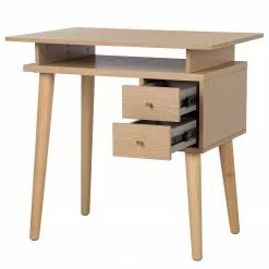 Loftscape Schreibtisch Noa - Eiche Dekor / Gummibaum -Buromobel Verkaufe 1000272895 220331 030 DETAILS P000000001000272895
