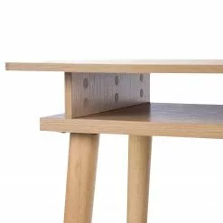 Loftscape Schreibtisch Noa - Eiche Dekor / Gummibaum -Buromobel Verkaufe 1000272895 220331 071 DETAILS P000000001000272895