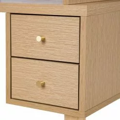 Loftscape Schreibtisch Noa - Eiche Dekor / Gummibaum -Buromobel Verkaufe 1000272895 220331 073 DETAILS P000000001000272895