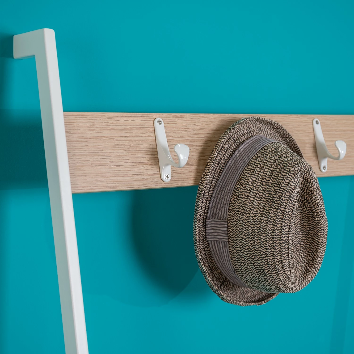 Loftscape Schreibtischregal North - Eiche Dekor / Matt Weiß 9 Loftscape Schreibtischregal North - Eiche Dekor / Matt Weiß – Bild 7