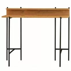 Ars manufacti Schreibtisch Iva - Akazie Dekor / Schwarz -Buromobel Verkaufe 1000275390 210624 11464500018 DETAILS P000000001000275390