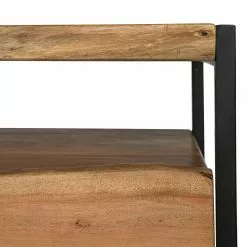 Ars manufacti Sideboard Kaawo - Akazie massiv / Metall - Akazie / Schwarz -Buromobel Verkaufe 1000276806 220713 050 DETAILS P000000001000276806