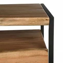 Ars manufacti Sideboard Kaawo - Akazie massiv / Metall - Akazie / Schwarz -Buromobel Verkaufe 1000276806 220713 055 DETAILS P000000001000276806