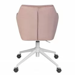 Mørteens Bürodrehstuhl Nicholas IV - Samt / Eisen - Altrosa / Weiß -Buromobel Verkaufe 1000276826 220909 050 DETAILS P000000001000276826