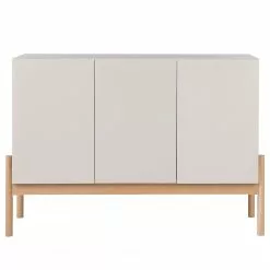 Studio Copenhagen Highboard Cooby - Muschelweiß / Eiche Hell -Buromobel Verkaufe 1000276945 220713 030 DETAILS P000000001000276945