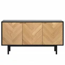 Loftscape Sideboard Charlo - Echtholzfurnier - Eiche / Schwarz -Buromobel Verkaufe 1000277647 210706 14081700122 DETAILS P000000001000277647