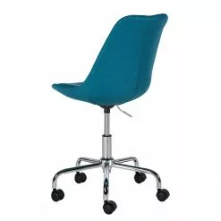 Mørteens Bürodrehstuhl Aledas - Webstoff Cors: Petrol - Chrom glänzend -Buromobel Verkaufe 1000277859 220505 030 DETAILS P000000001000277859