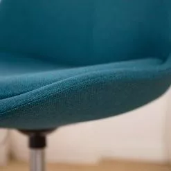 Mørteens Bürodrehstuhl Aledas - Webstoff Cors: Petrol - Chrom glänzend -Buromobel Verkaufe 1000277859 220524 031 DETAILS P000000001000277859